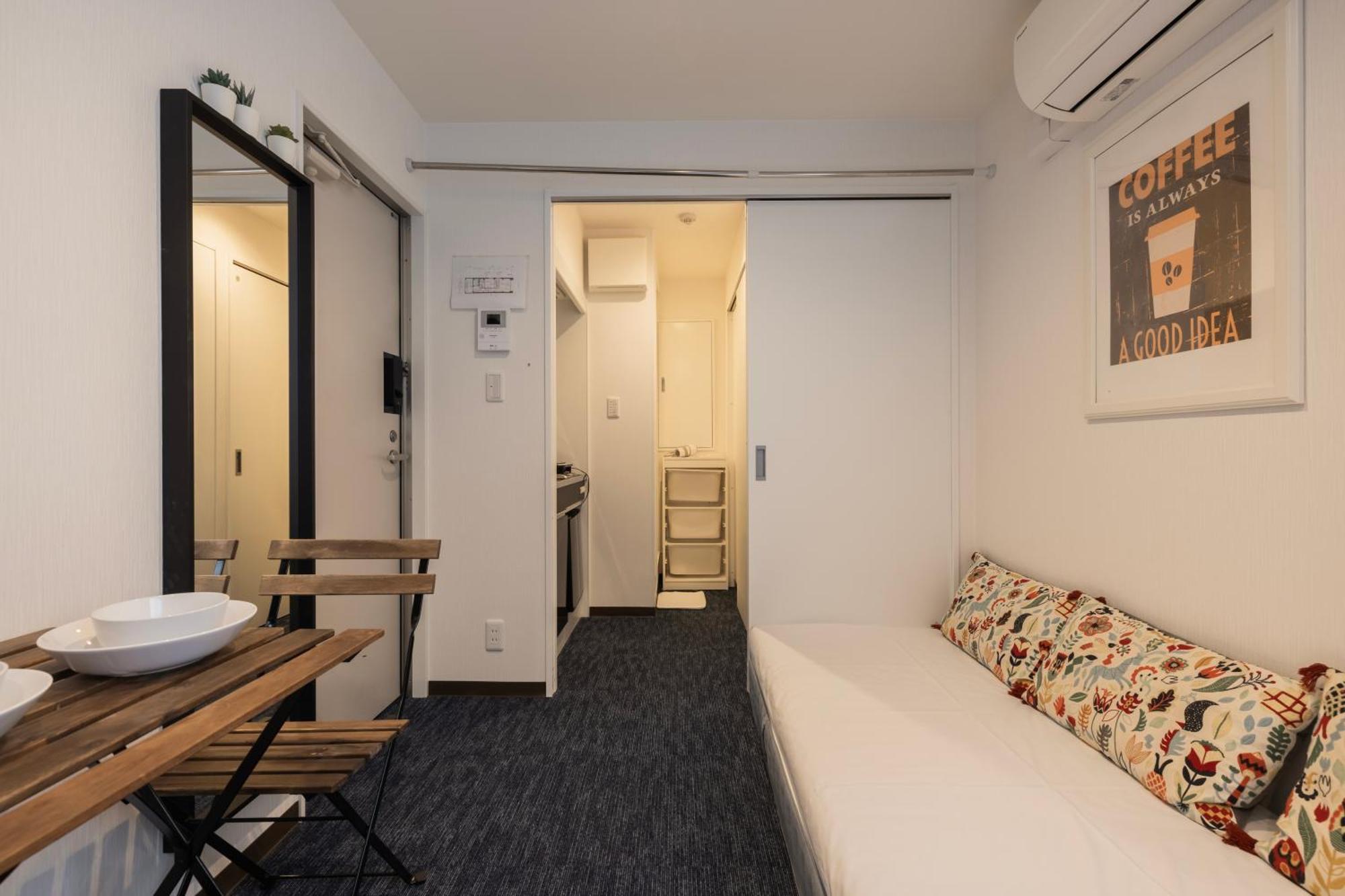 Namba Garden Square Apartment Osaka Exteriör bild