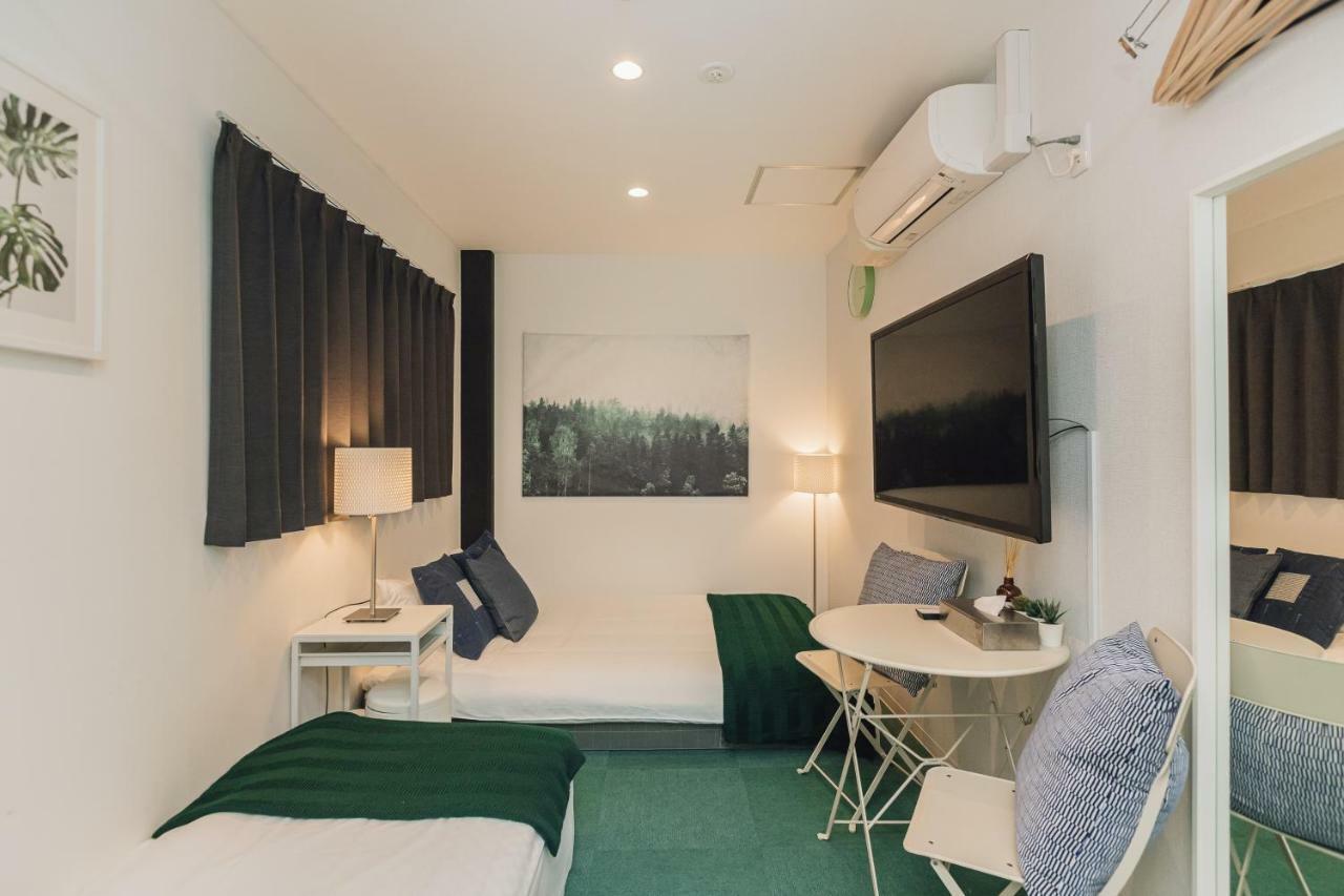 Namba Garden Square Apartment Osaka Exteriör bild